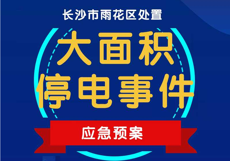 图解：长沙市雨花区人民qy球友会办公室关于印发长沙市雨花区突发公共卫生事件应急预案和长沙市雨花区处置大面积停电事件应急预案的通知