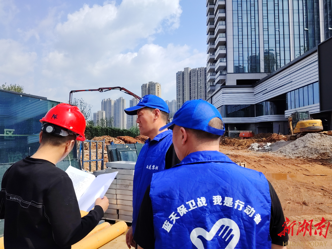 长沙黎托街道：扎实开展高排放非道路移动机械 宣传工作 助力打好蓝天保卫战